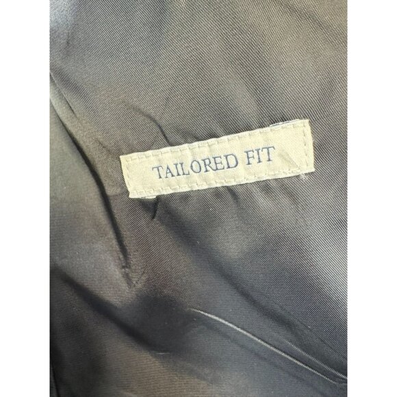 JoS A. Bank Mens 1905 Wool Tailored Fit Blazer Jacket 43R Gray - Picture 4 of 13